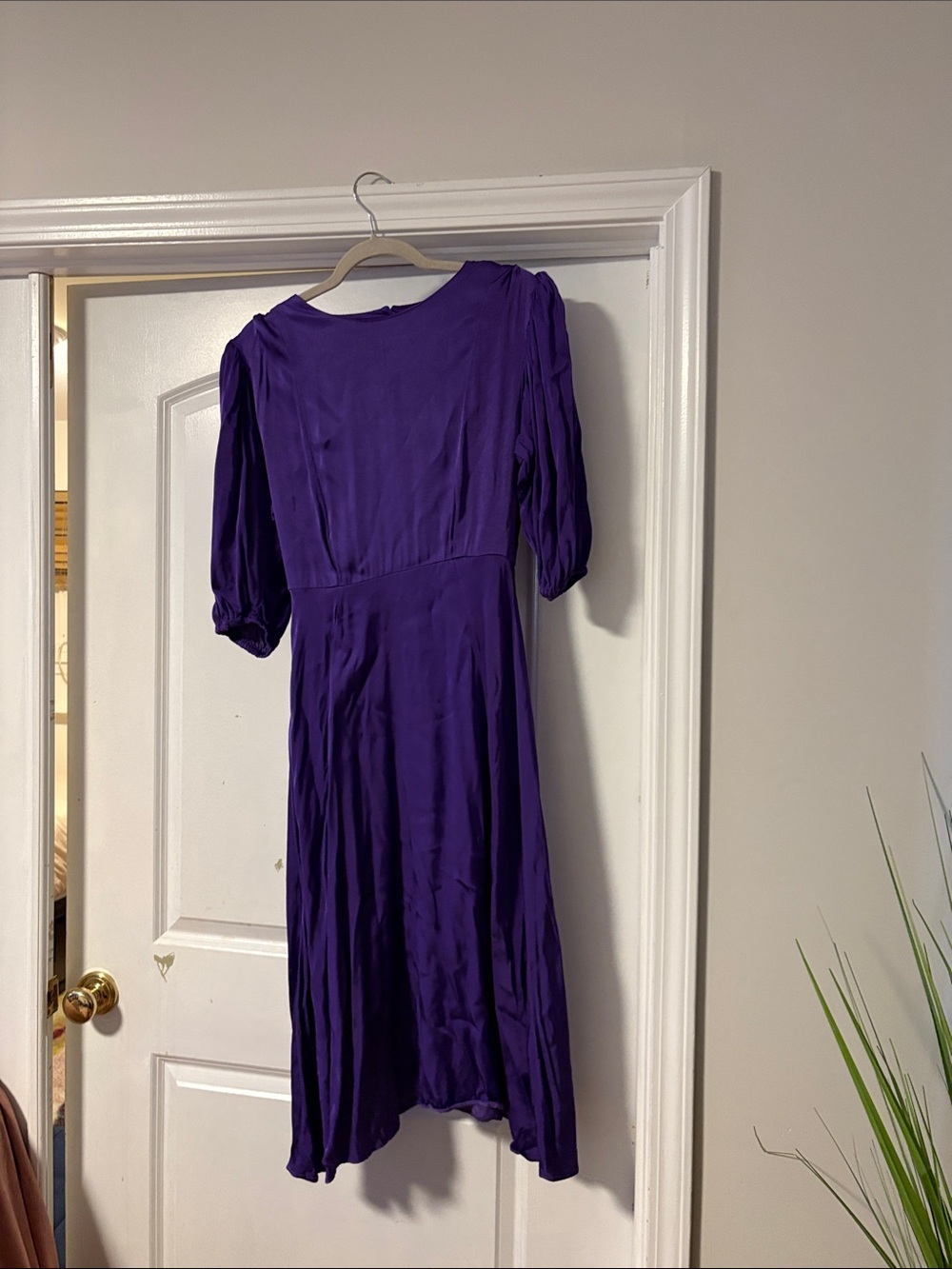 ASOS satin feel dress